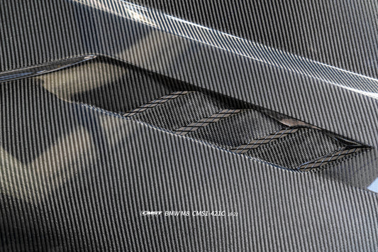 BMW M8 M8C F91 F92 F93 2019-ON with Aftermarket Parts - V1 Hood Carbon Fiber / FRP from CMST Tuning