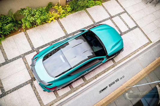 BMW M8 M8C F92 2019-ON with Aftermarket Parts - Rear Spoiler Dry Pre-preg Carbon Fiber / FRP from CMST Tuning