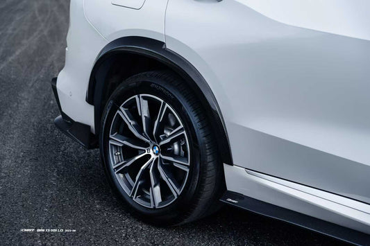 BMW X5 G05 LCI 2024-ON with Aftermarket Parts - Side Skirts Pre-preg Carbon Fiber from CMST Tuning