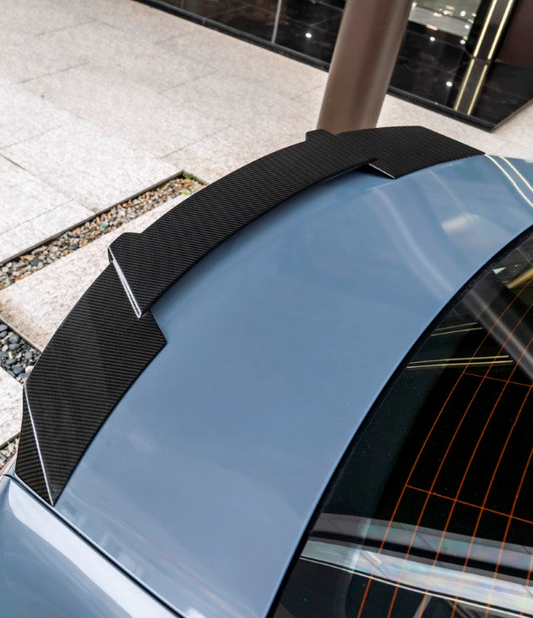 BMW i5 M60 xDrive40 / eDrive40 G60 G61 & 5 Series 550e xDrive 540i xDrive / 530i xDrive / 530i G60 G61 2024-ON with Aftermarket Parts - Rear Spoiler Dry Pre-preg Carbon Fiber / FRP from CMST Tuning