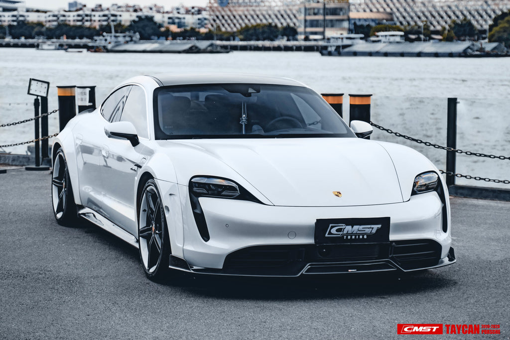 CMST Tuning Carbon Fiber Side Skirts for Porsche Taycan & 4S & Turbo & Turbo S