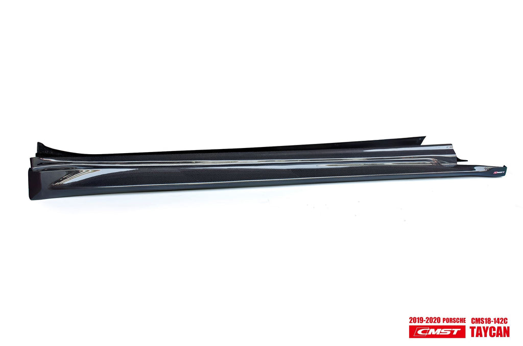 CMST Tuning Carbon Fiber Side Skirts for Porsche Taycan & 4S & Turbo & Turbo S