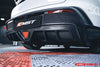 CMST Tuning Carbon Fiber Rear Diffuser & Canards for Porsche Taycan Turbo & Turbo S