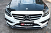 Mercedes Benz C-Class C43 AMG C450 C300 W205 2015-2018 (C300 requires sports package front bumper) with Aftermarket Parts - Upper Valences Carbon Fiber/FRP from CMST Tuning