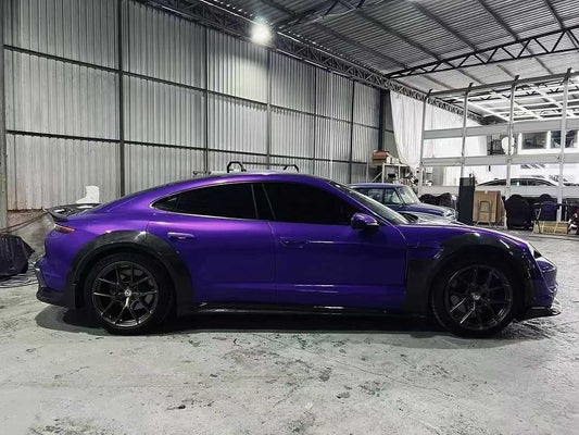 CMST Tuning Carbon Fiber Side Skirts for Porsche Taycan & 4S & Turbo & Turbo S