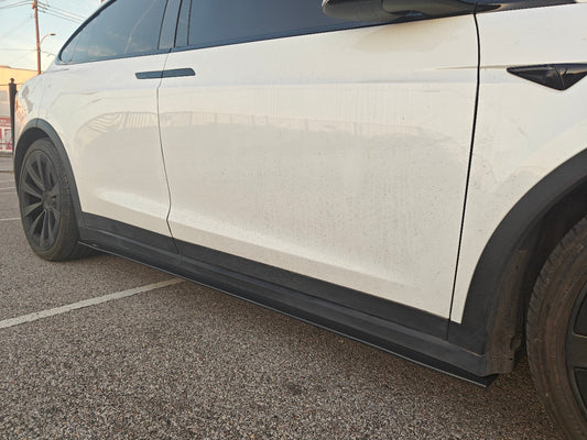 CMST Tuning Carbon Fiber Side Skirts for Tesla Model X 2022-ON