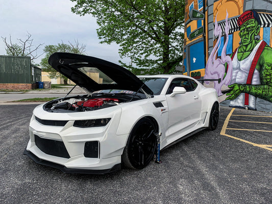 CMST Tuning Partial Carbon Fiber Front Bumper & Front Lip for Chevrolet Camaro 2016-2020