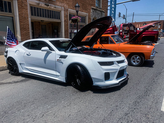 CMST Tuning Partial Carbon Fiber Front Bumper & Front Lip for Chevrolet Camaro 2016-2020