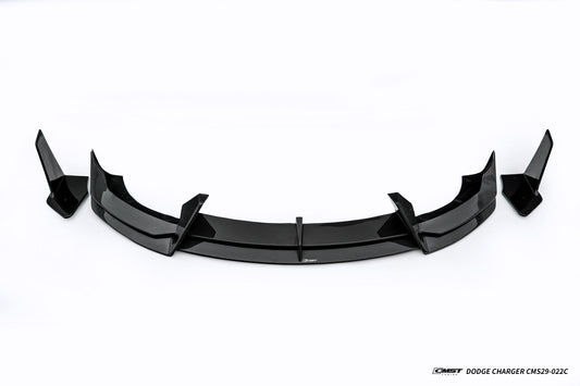 Dodge Charger & 2015 Scat Pack & 2016 Scat Pack, Hellcat & 2017 R/T, Daytona, Scat Pack, Hellcat & 2018 GT, R/T, Daytona, Scat Pack, Hellcat & 2019 GT, R/T, Scat Pack, Hellcat & 2020 GT, R/T, Scat Pack, Hellcat & 2021 GT, R/T, Scat Pack & 2022 GT, R/T, Scat Pack Non-widebody & 2023 GT, R/T, Scat Pack Non-widebody with Aftermarket Parts - SRT Style Front Lip Carbon Fiber / FRP from CMST Tuning