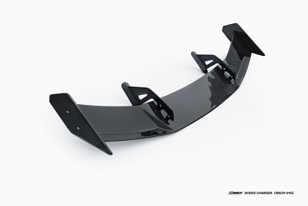 Dodge Charger 2015 2016 2017 2018 2019 2020 2021 2022 2023 Aftermarket Parts - GT Rear Wing Carbon Fiber / FRP from CMST Tuning