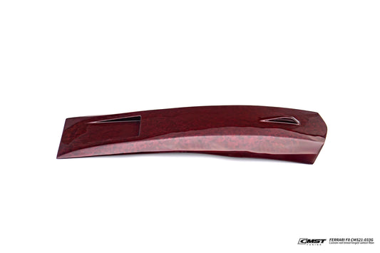 Ferrari F8 Tributo & Spider 2020 2021 2022 2023 with Aftermarket Parts - Roof Scoop Dry Pre-preg Carbon Fiber / FRP from CMST Tuning