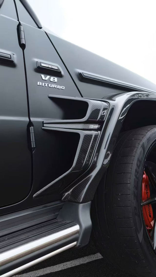 CMST Tuning Pre-preg Carbon Fiber Wheel Arches for Mercedes Benz G63 / G550 / G500 W464 - Performance SpeedShop