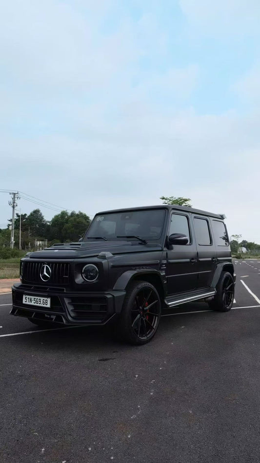 Mercedes Benz G63 AMG W463 W464 2019-ON with Aftermarket Parts - Front Bumper & Lip Carbon Fiber/FRP from CMST Tuning
