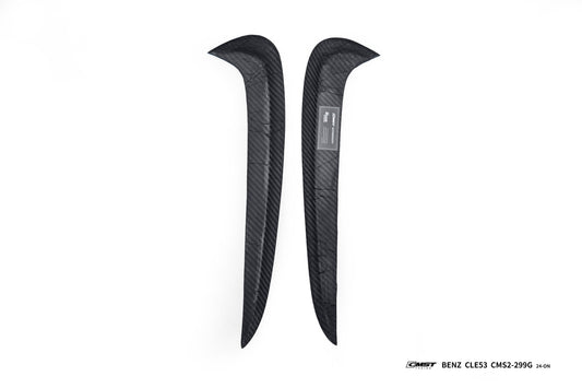 Mercedes Benz CLE-Class AMG CLE 53 / 450 / 300 C236 A236 2024-ON with Aftermarket Parts - Front Fenders Trim Dry Pre-preg Carbon Fiber / FRP from CMST Tuning