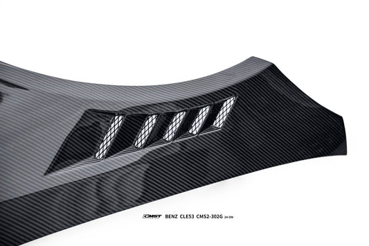 Mercedes Benz CLE-Class AMG CLE 53 / 450 / 300 C236 A236 2024-ON with Aftermarket Parts - Front Fenders Dry Pre-preg Carbon Fiber / FRP from CMST Tuning