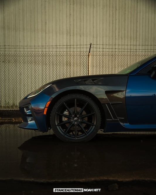 Subaru BRZ ZD8 & Toyota GR86 ZN8 2022 2023 2024 with Aftermarket Parts - Front Fenders Pre-preg Carbon Fiber from CMST Tuning