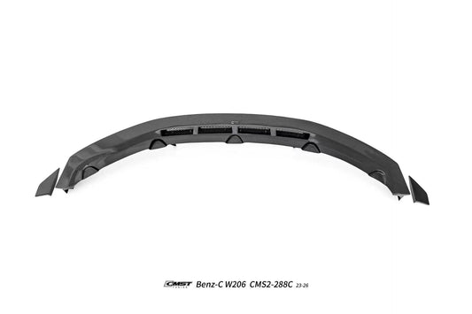 Mercedes Benz C-Class C43 AMG C300 (with sport-package bumper) W206 S206 2021-ON with Aftermarket Parts - Front Lip Carbon Fiber / FRP from CMST Tuning