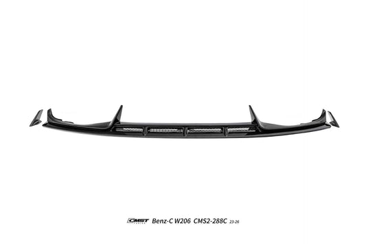 Mercedes Benz C-Class C43 AMG C300 (with sport-package bumper) W206 S206 2021-ON with Aftermarket Parts - Front Lip Carbon Fiber / FRP from CMST Tuning