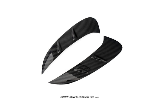 Mercedes Benz CLE-Class AMG CLE 53 / 450 / 300 C236 A236 2024-ON with Aftermarket Parts - Rear Bumper Trim Dry Pre-preg Carbon Fiber / FRP from CMST Tuning