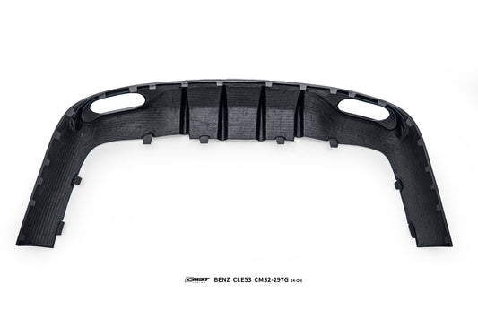 Mercedes Benz CLE-Class AMG CLE 53 C236 A236 2024-ON with Aftermarket Parts - Rear Diffuser Dry Pre-preg Carbon Fiber / FRP from CMST Tuning