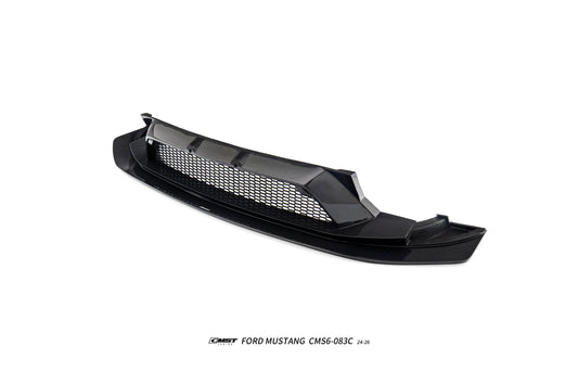 Ford Mustang S650 2.3 Ecoboost 5.0 GT Dark Horse 2024-ON with Aftermarket Parts - GTD Style Front Bumper & Lip Carbon Fiber / FRP from CMST Tuning