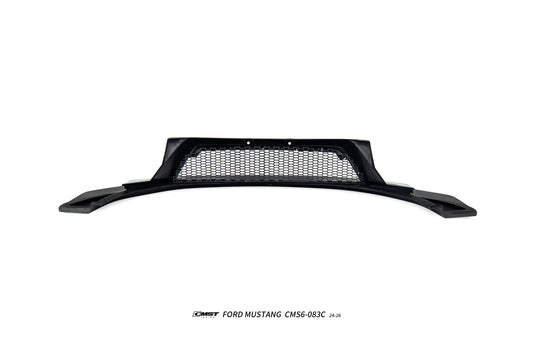 Ford Mustang S650 2.3 Ecoboost 5.0 GT Dark Horse 2024-ON with Aftermarket Parts - GTD Style Front Bumper & Lip Carbon Fiber / FRP from CMST Tuning