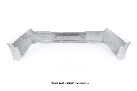 Ford Mustang S650 2.3 Ecoboost 5.0 GT Dark Horse 2024-ON with Aftermarket Parts - GTD Style Rear Bumper & Diffuser Carbon Fiber / FRP from CMST Tuning