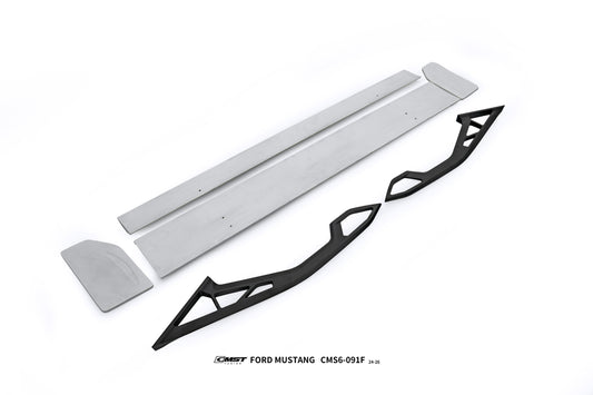 Ford Mustang S650 2.3 Ecoboost 5.0 GT Dark Horse 2024-ON with Aftermarket Parts - GTD Style Rear Wing Carbon Fiber / FRP from CMST Tuning