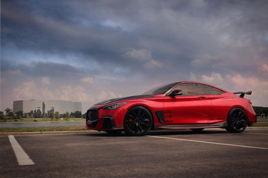 CMST Tuning Project Black S Concept Front Bumper & Lip for Infiniti Q60 Sport/Pure Carbon Fiber/FRP