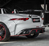 Jaguar F-Type SVR R S Base 2014-ON with Aftermarket Parts - Quad Tips Style Rear Diffuser & Canards Carbon Fiber / FRP
from CMST Tuning