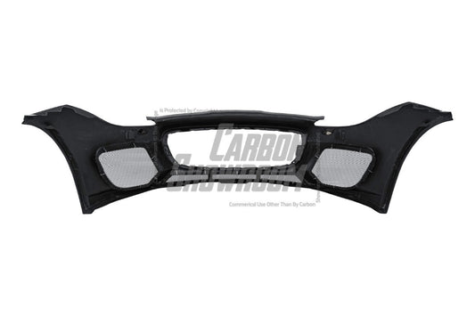 Jaguar F-Type SVR R S Base 2014 2015 2016 2017 2018 2019 2020 with Aftermarket Parts - Front Bumper & Lip Carbon Fiber / FRP from CMST Tuning