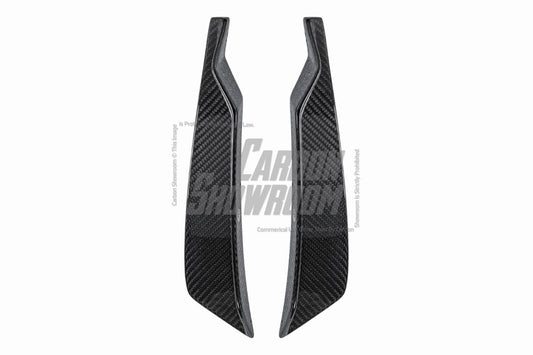 Lamborghini Huracan LP580 LP610 Evo RWD AWD Tecnica Performante 2015 2016 2017 2018 2019 2020 2021 2022 2023 2024 with Aftermarket Parts - Front Canards Dry Pre-preg Carbon Fiber / FRP from CMST Tuning