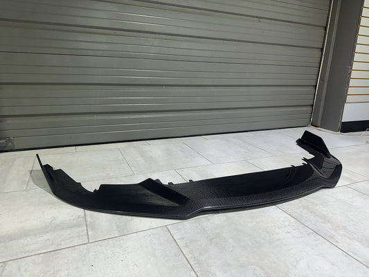 Lamborghini Huracan EVO RWD 2020 2021 2022 2023 with Aftermarket Parts - Front Lip Pre-preg Carbon Fiber from CMST Tuning