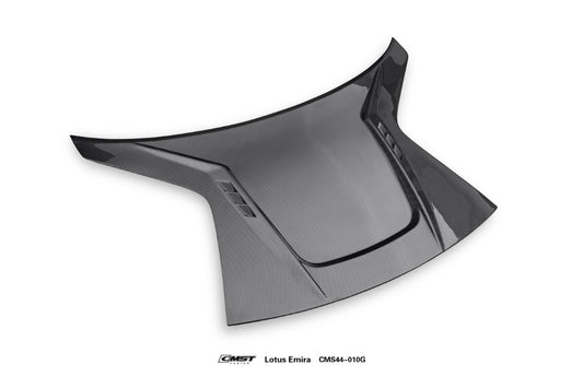 Lotus Emira 3.6 V6 2.0 Four-cylinder 2022-ON with Aftermarket Parts - Hood Dry Pre-preg Carbon Fiber / FRP