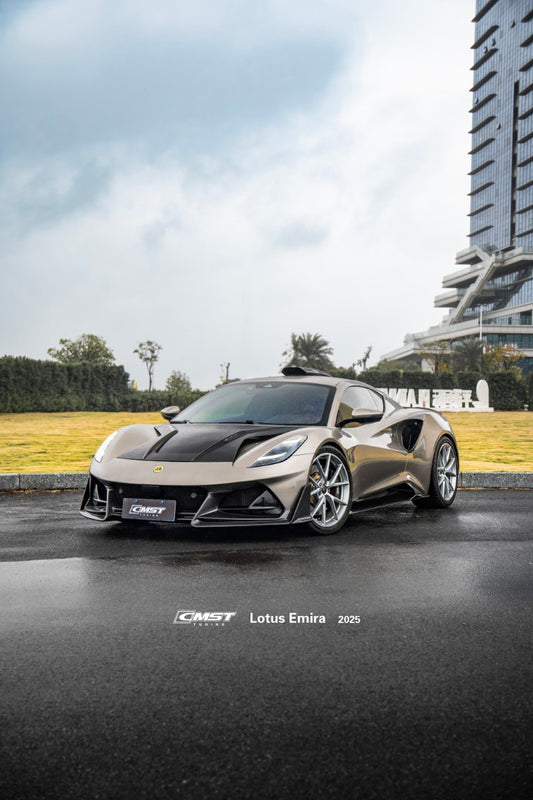 Lotus Emira 3.6 V6 2.0 Four-cylinder 2022-ON with Aftermarket Parts - Side Vents Dry Pre-preg Carbon Fiber / FRP