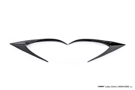 Lotus Emira 3.6 V6 2.0 Four-cylinder 2022-ON with Aftermarket Parts - Side Vents Dry Pre-preg Carbon Fiber / FRP