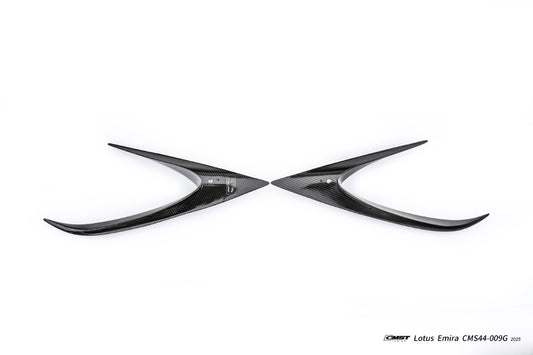 Lotus Emira 3.6 V6 2.0 Four-cylinder 2022-ON with Aftermarket Parts - Side Vents Dry Pre-preg Carbon Fiber / FRP