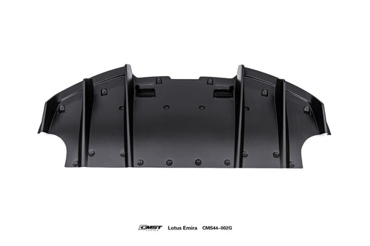 Lotus Emira 3.6 V6 2.0 Four-cylinder 2022-ON with Aftermarket Parts - V1 Rear Diffuser Dry Pre-preg Carbon Fiber / FRP