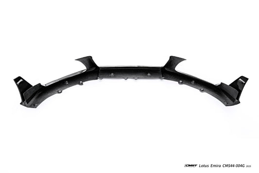 Lotus Emira 3.6 V6 2.0 Four-cylinder 2022-ON with Aftermarket Parts - V2 Front Lip Dry Pre-preg Carbon Fiber / FRP