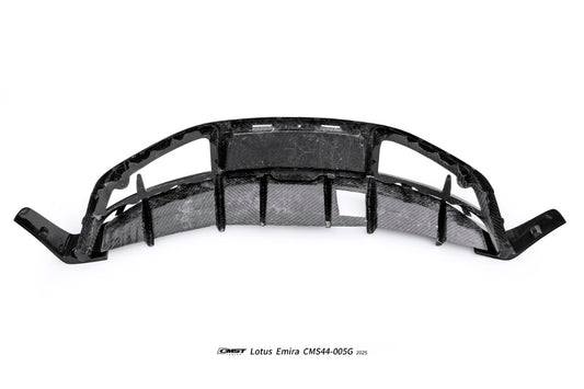 Lotus Emira 3.6 V6 2.0 Four-cylinder 2022-ON with Aftermarket Parts - V2 Rear Diffuser Dry Pre-preg Carbon Fiber / FRP