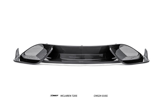 McLaren 720s 2018 2019 2020 2021 2022 2023 & 765LT 2021 2022 & 750s 2024 with Aftermarket Parts - 765lt Conversion Front Bumper & Front Lip Carbon Fiber / FRP from CMST Tuning