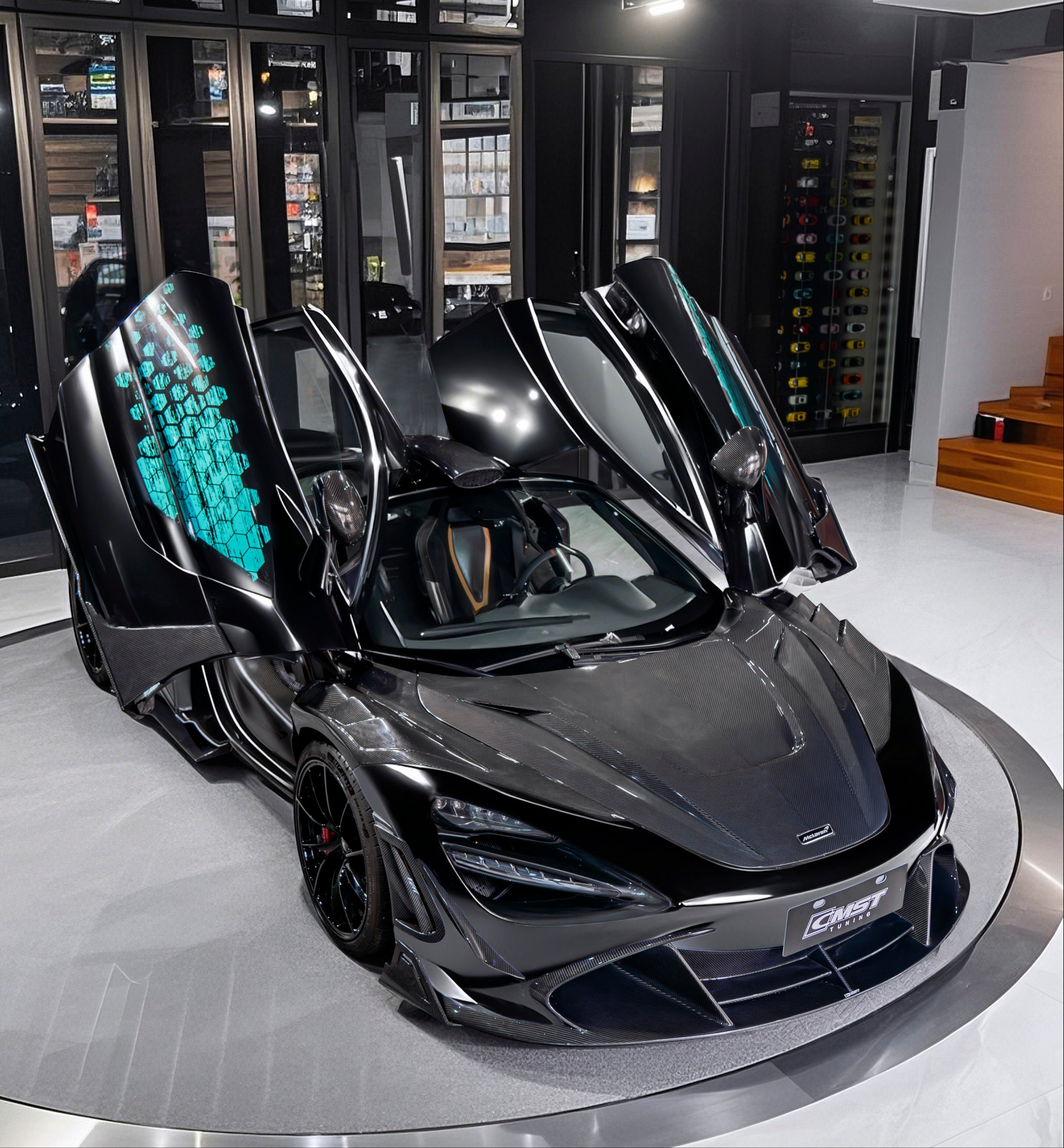 750s Rear Diffuser McLaren 720S & 750S & 765LT Aftermarket Parts - CMST Tuning Hood Carbon ...