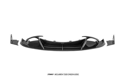 McLaren 720S 2018 2019 2020 2021 2022 2023 with Aftermarket Parts - V3 Front Lip Carbon Fiber / FRP from CMST Tuning