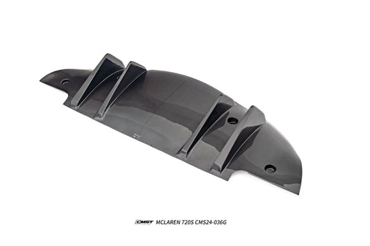 McLaren 720S 2018 2019 2020 2021 2022 2023 with Aftermarket Parts - V1 Rear Diffuser Carbon Fiber / FRP from CMST Tuning