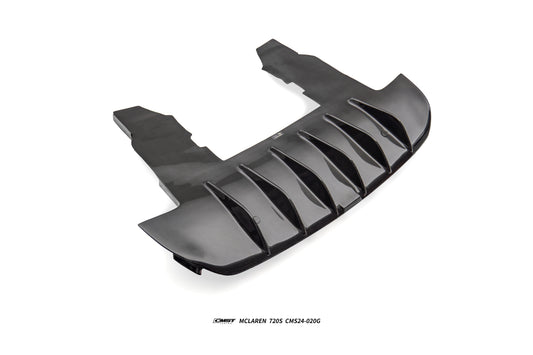 McLaren 720s 2018 2019 2020 2021 2022 2023  with Aftermarket Parts - 765lt Conversion Rear Bumper & Rear Diffuser & Rear Canards Carbon Fiber / FRP from CMST Tuning