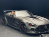 Mercedes Benz AMG GT GTS C190 2016-2021 with Aftermarket Parts - Black Series Style Side Skirts Carbon Fiber / FRP from CMST Tuning