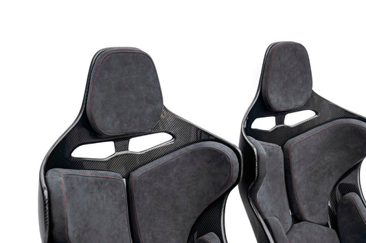 Nissan GTR R35 CBA DBA EBA 2008 2009 2010 2011 2012 2013 2014 2015 2016 with Aftermarket Parts - Seat Dry Pre-preg Carbon Fiber from CMST Tuning