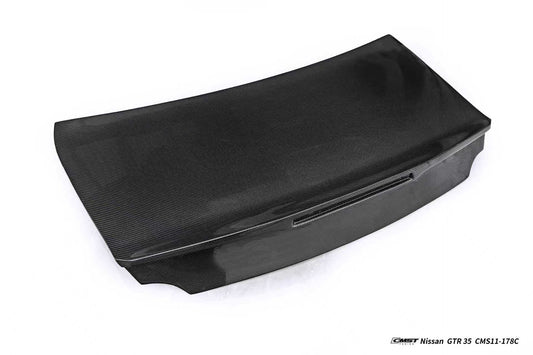 Nissan GTR R35 CBA DBA EBA 2008 2009 2010 2011 2012 2013 2014 2015 2016 2017 2018 2019 2020 2021 2022 2023 2024 with Aftermarket Parts - 2024 NISMO Style Trunk Carbon Fiber / FRP from CMST Tuning