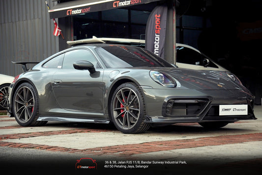 CMST Tuning Side Skirts for Porsche 911 992 992.1 Carerra Base/Targa 4S/GTS Carbon Fiber/FRP