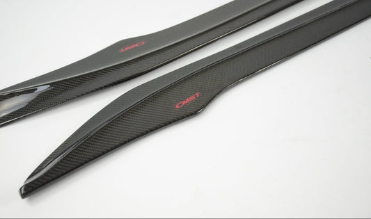 Porsche 991.1 Carrera Base/S/T 2012 2013 2014 2015 2016 &  991.2 Carrera Base/S/T 2017 2018 2019 with Aftermarket Parts - Side Skirts Carbon Fiber/FRP from CMST Tuning